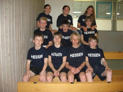 Schülermannschaft des TV Groß-Zimmern/Dieburg