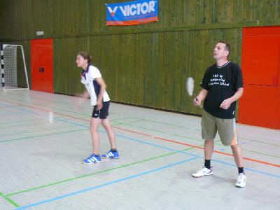 4. Platz im Mixed: Claudia Häusler und Gerhard Funke vom TV Dieburg/Groß-Zimmern.