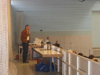 Danach hielt der Oberbürgermeister von Bad Rappenau eine kleine Ansprache.