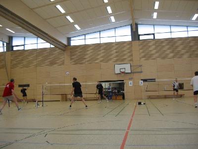 Im Halbfinale konnten wir uns mit 11:2 und 11:3 gegen das Doppel aus Paderborn durchsetzen.