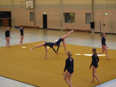 Eine Tanzgruppe zeigte eine kleine Show.