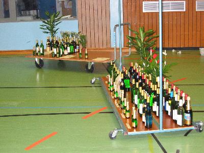 Auch im Mixed und Doppel gab es reichlich Preise zu gewinnen.