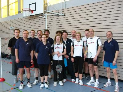 Wixhausen (in blau) konnte sich erwartunsgemäß gegen Goddelau (weiß) durchsetzen.