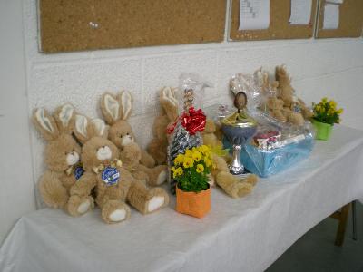 Für die Sieger gab es Plüsch-Osterhasen zu gewinnen. Der beste Verein erhielt den Wanderpokal.