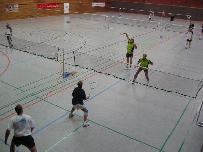 Die anderen Gegner aus der Vorrunde. Rauwolf/Rauwolf vom TSV Eppstein.