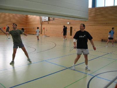 Gerd mit seinem Partner vom RCK Kronberg