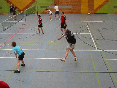 Im Mixed waren Herta und Gerd erfolgreicher und ...